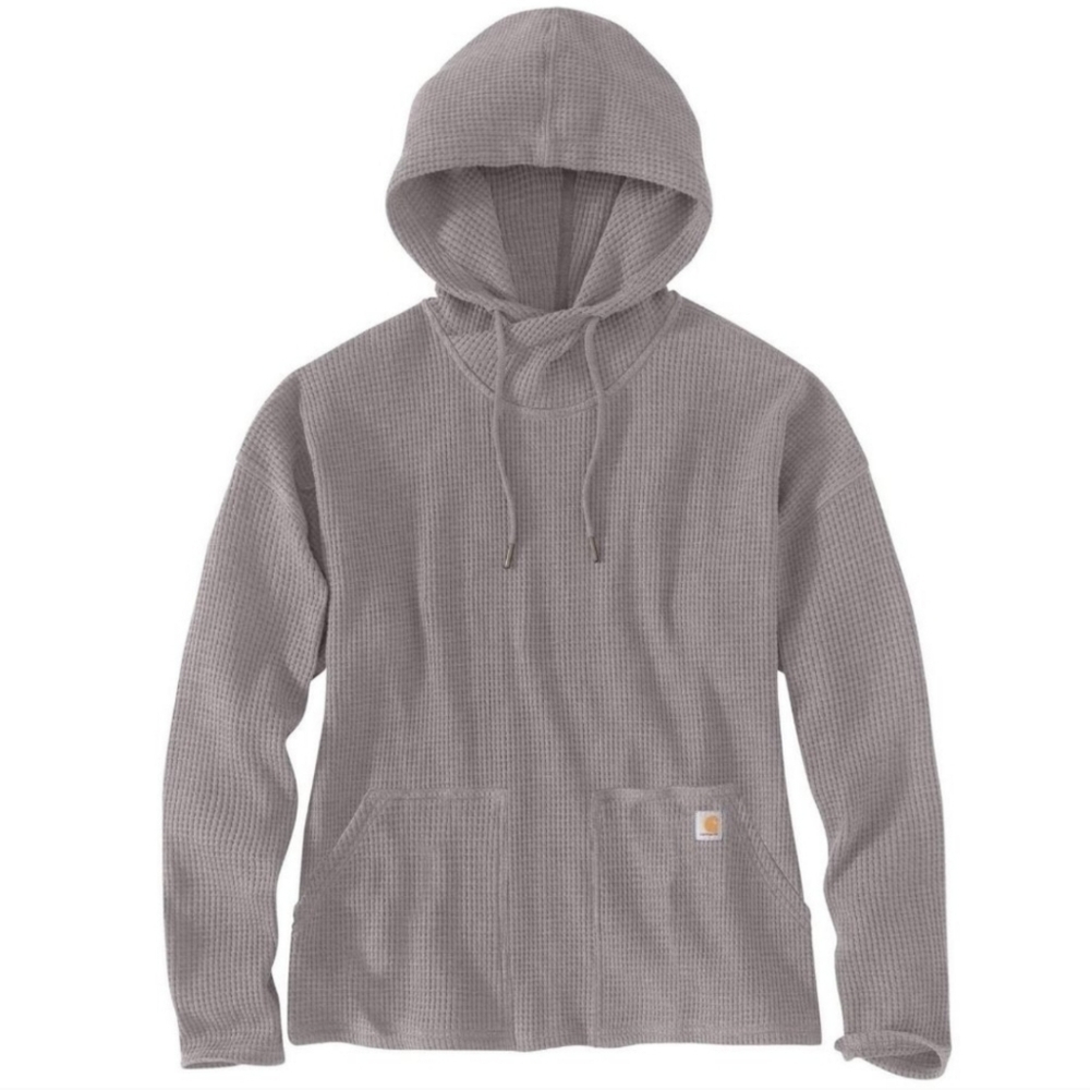 CARHARTT NWT Relaxed Fit Heavyweight Long-Sleeve Hooded Thermal Shirt 1x 16w 18w - Picture 2 of 8